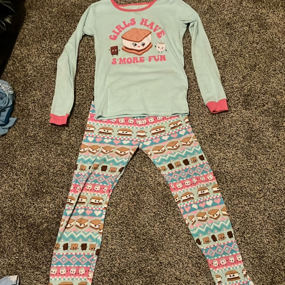 Girls S'mores Fun Pajama Set